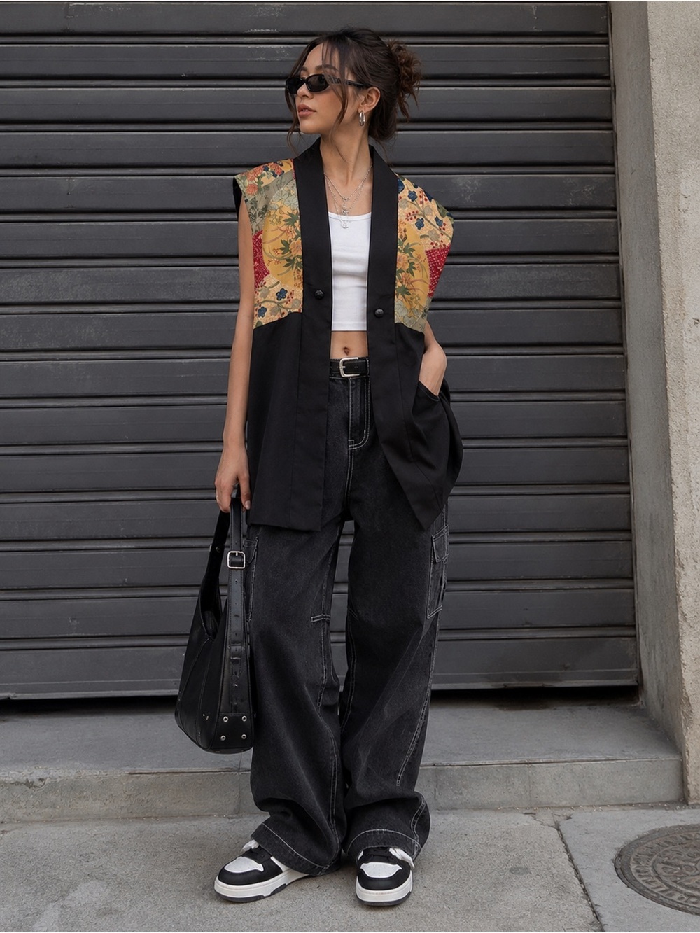 Vintage Hand Made Japanese Kimono /Haori Style Silk Jacket